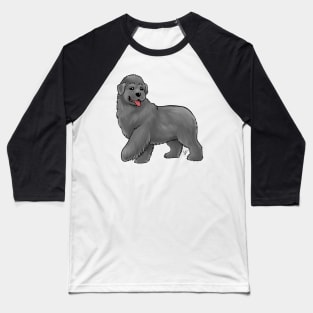 Dog - Newfoundland - Gray Baseball T-Shirt